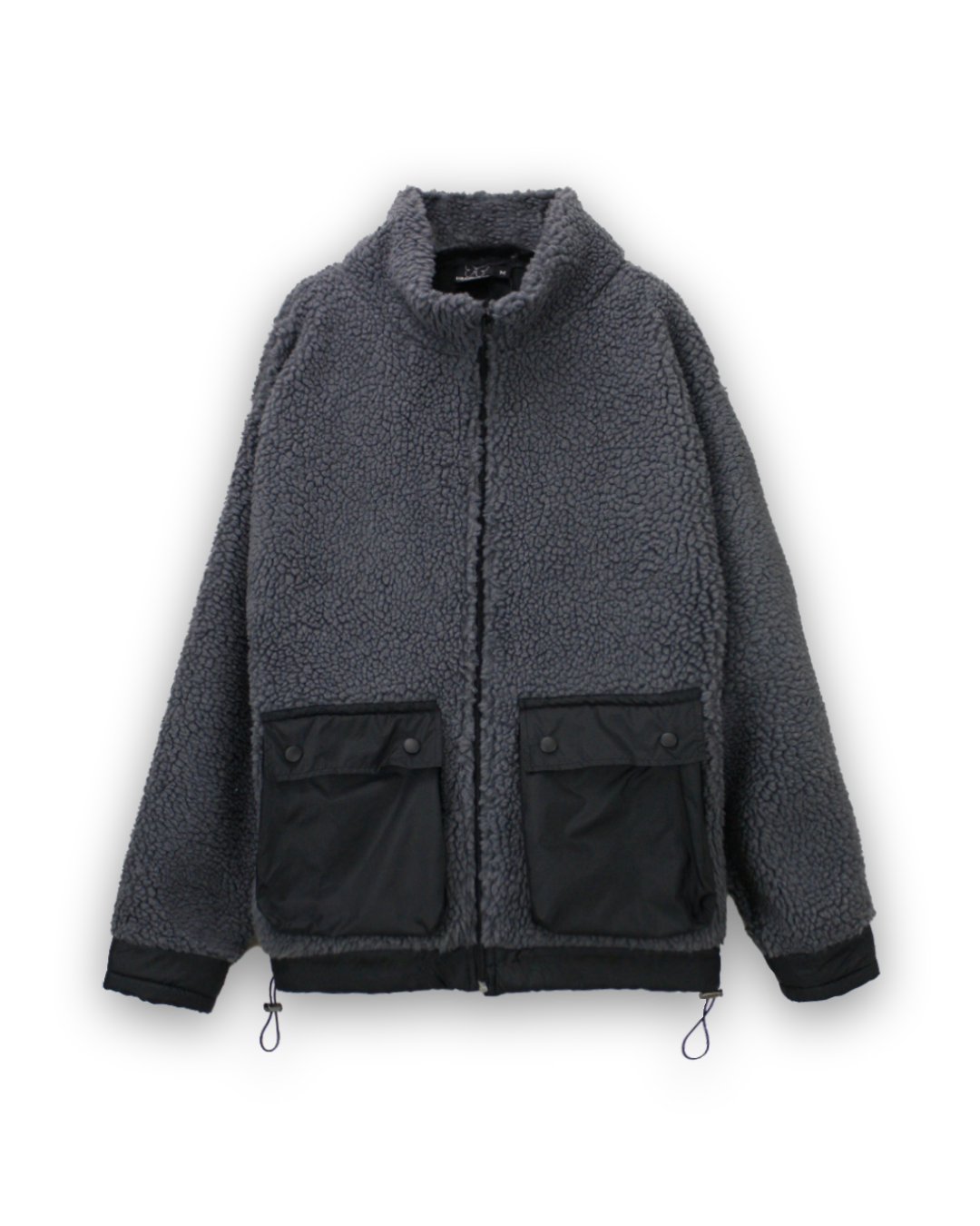 FLOKY CARGO JACKET SHERPA Dark Grey