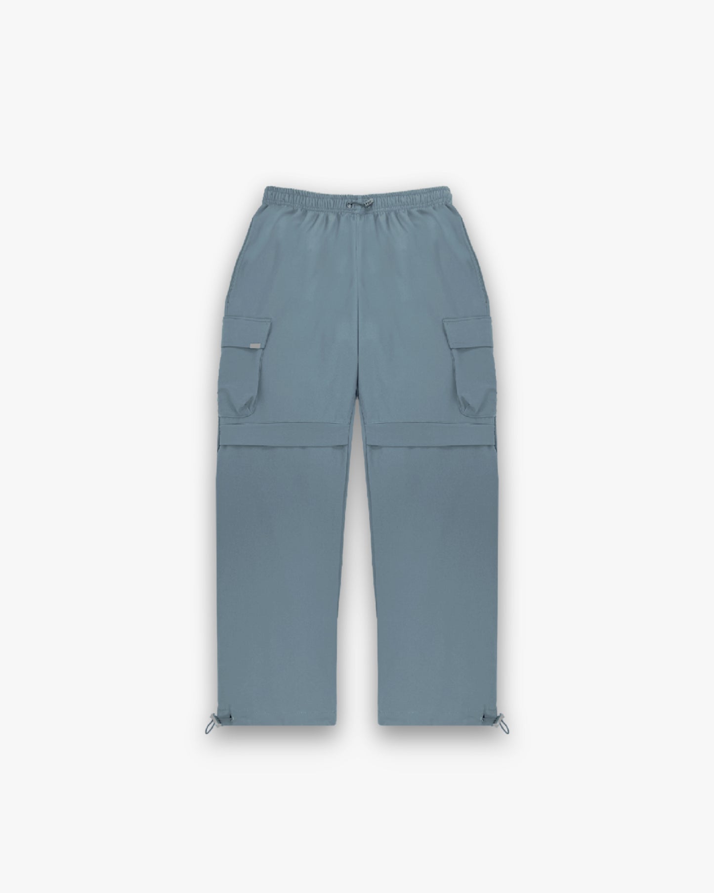 PANELLED BAGGY CARGOPANTS "PANBAG" V1 Silver